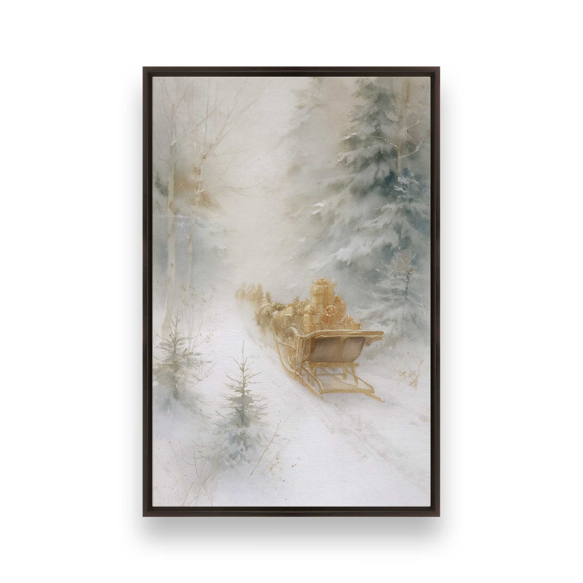 [Color:Espresso], Picture of art in a Espresso frame