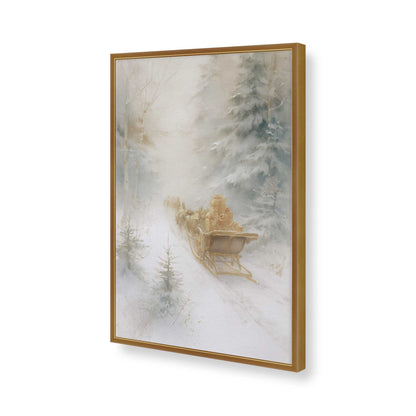 [Color:Polished Gold], Picture of art in a Polished Gold frame of the corner