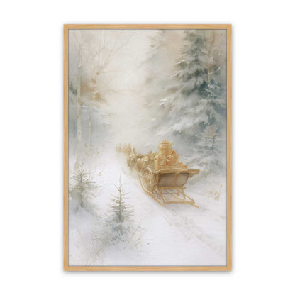 [Color:American Maple], Picture of art in a American Maple frame