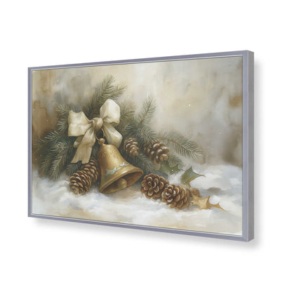 [Color:Polished Chrome], Picture of art in a Polished Chrome frame of the corner