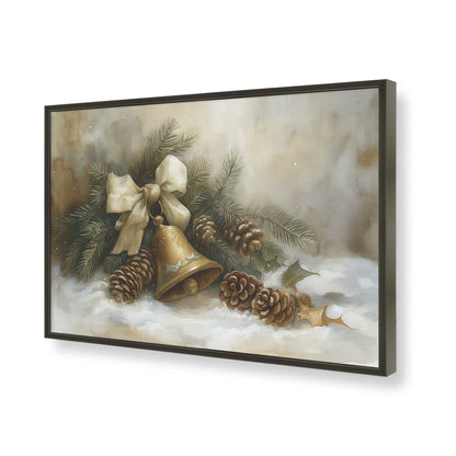 [Color:Satin Black], Picture of art in a Satin Black frame of the corner