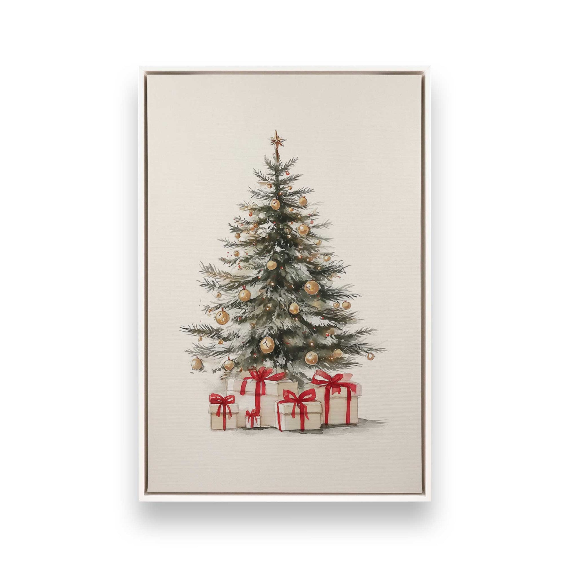 [Color:Opaque White], Picture of art in a White frame