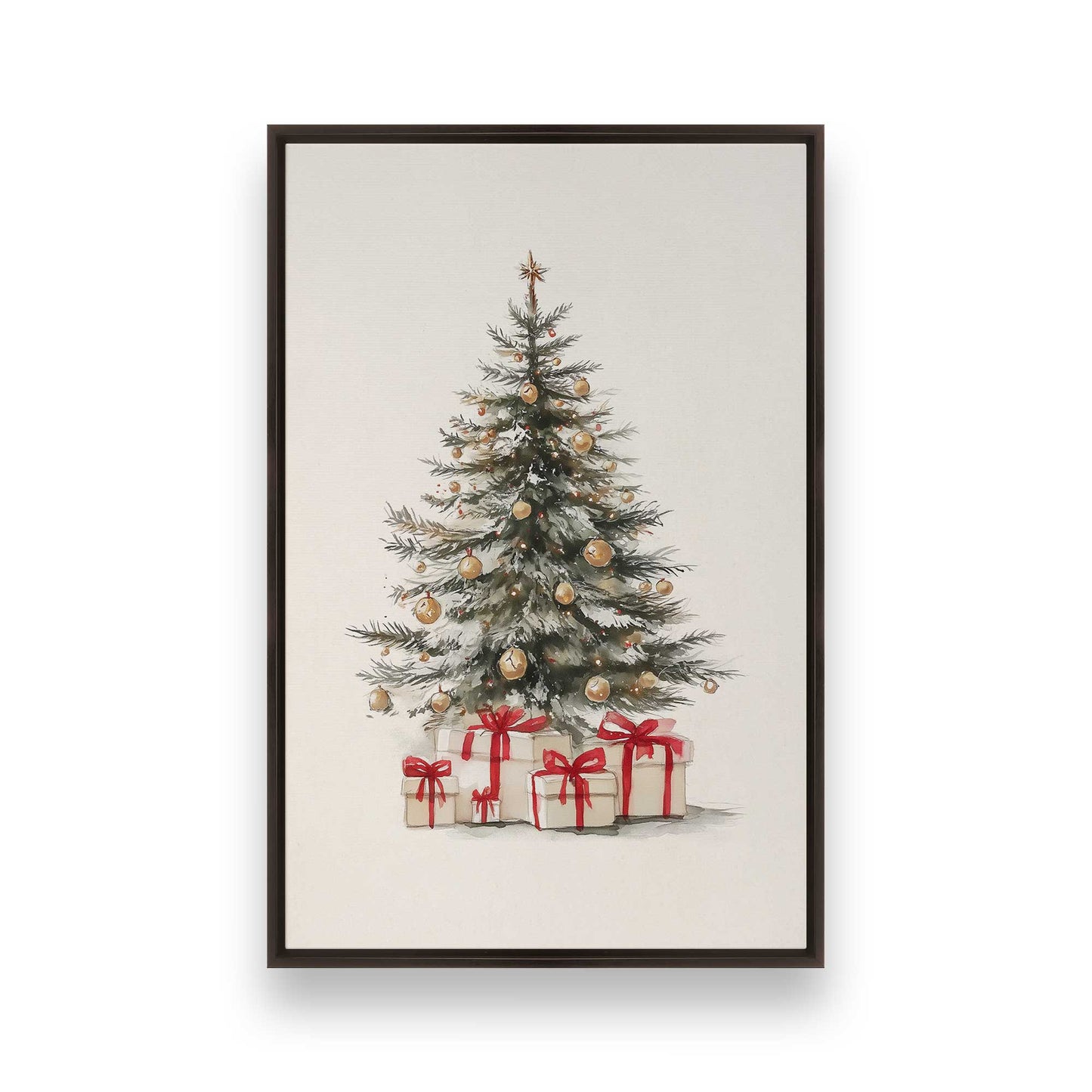 [Color:Espresso], Picture of art in an Espresso frame