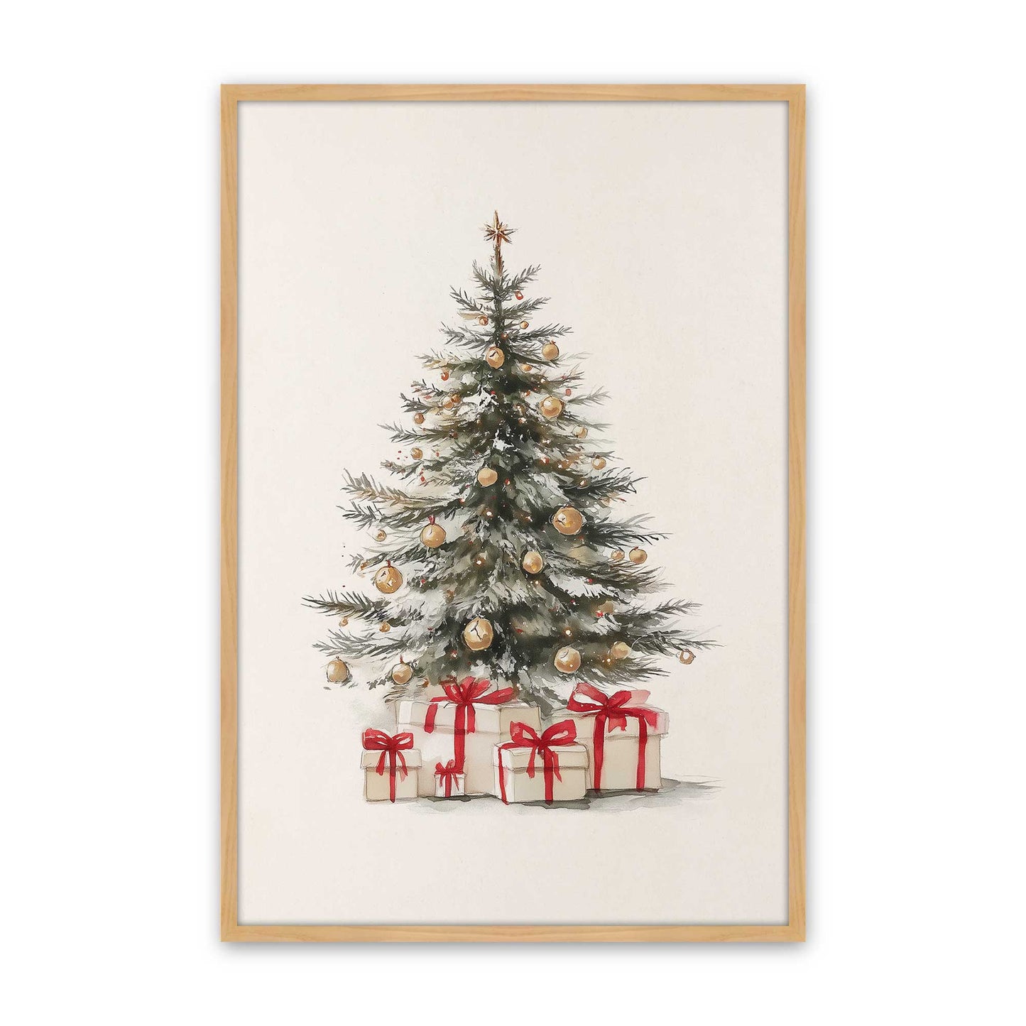 [Color:American Maple], Picture of art in an American Maple frame