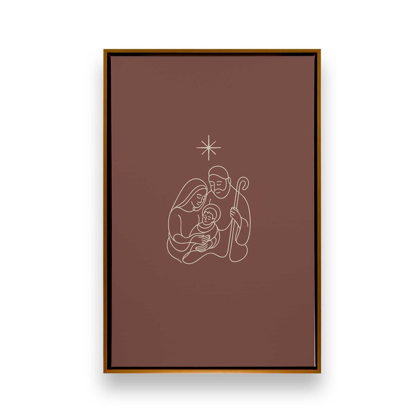 [Color:Polished Gold], Picture of art in a Polished Gold frame