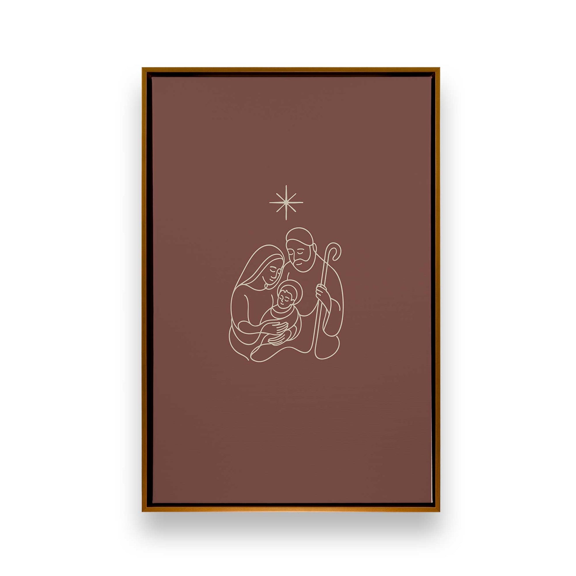 [Color:Polished Gold], Picture of art in a Polished Gold frame