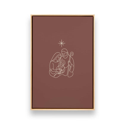 [Color:American Maple], Picture of art in an American Maple frame