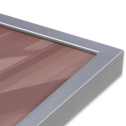 [Color:Polished Chrome], Picture of art in a Polished Chrome frame at an angle