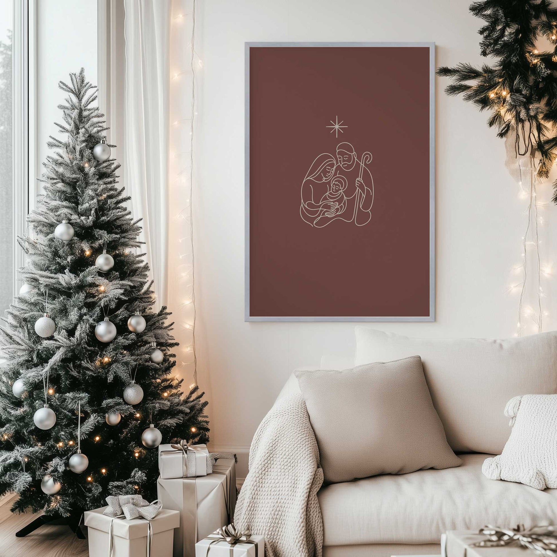 Picture of art in a room