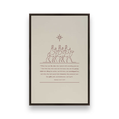 [Color:Espresso], Picture of art in an Espresso frame