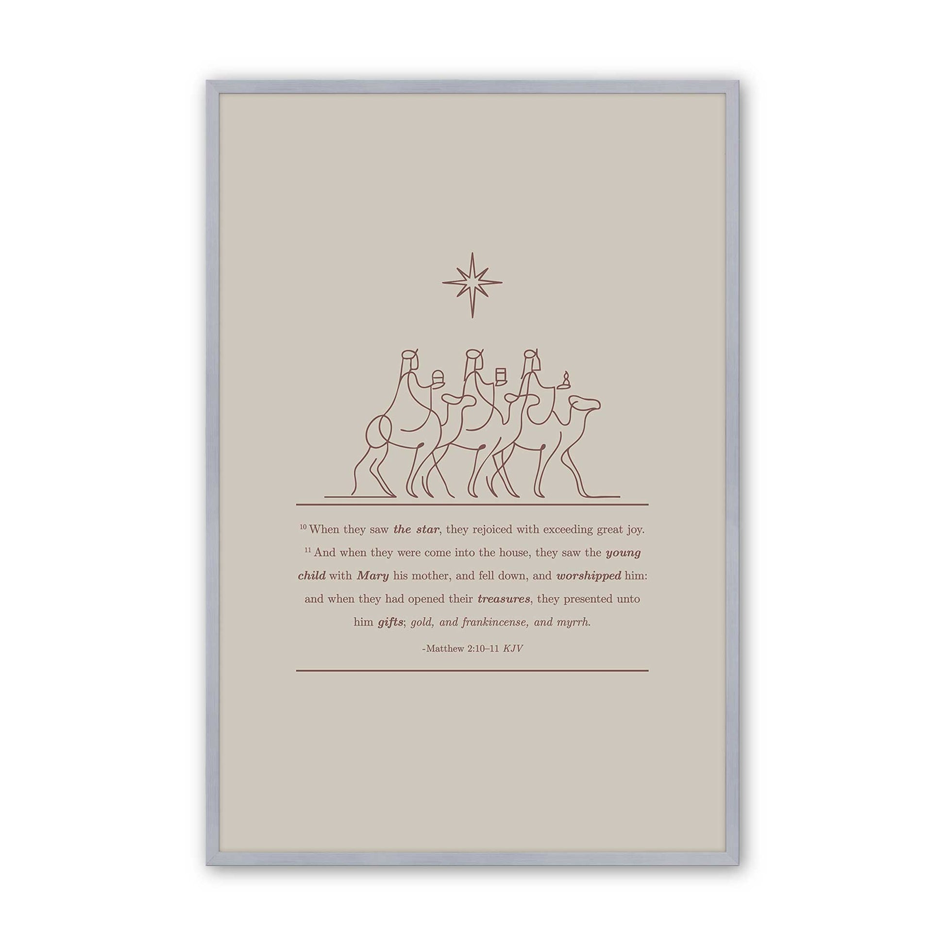 [Color:Polished Chrome], Picture of art in a Polished Chrome frame