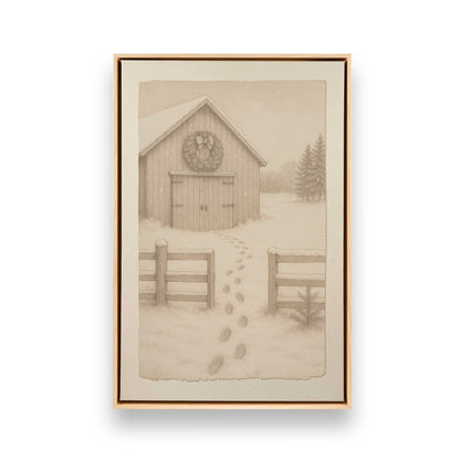 [Color:American Maple], Picture of art in an American Maple frame