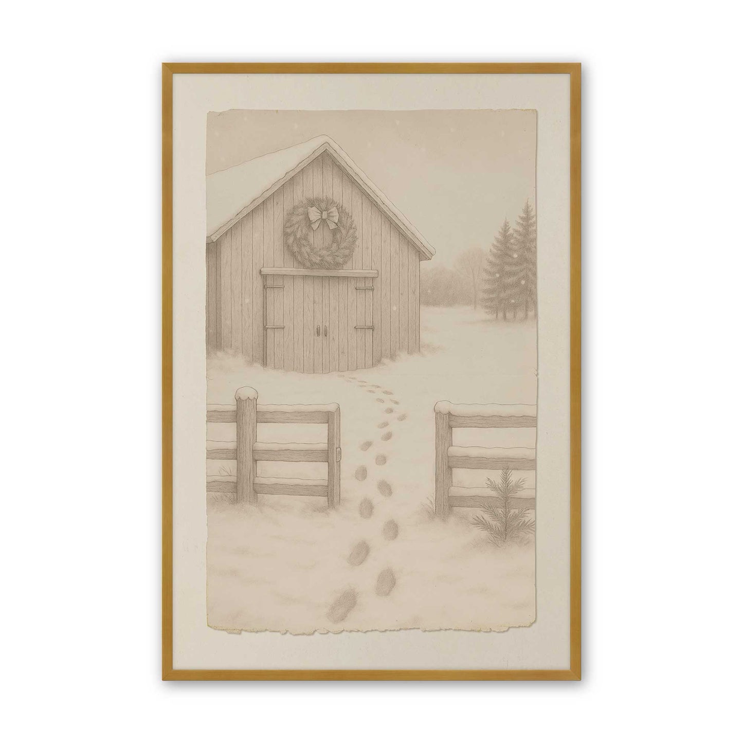 [Color:Polished Gold], Picture of art in a Polished Gold frame