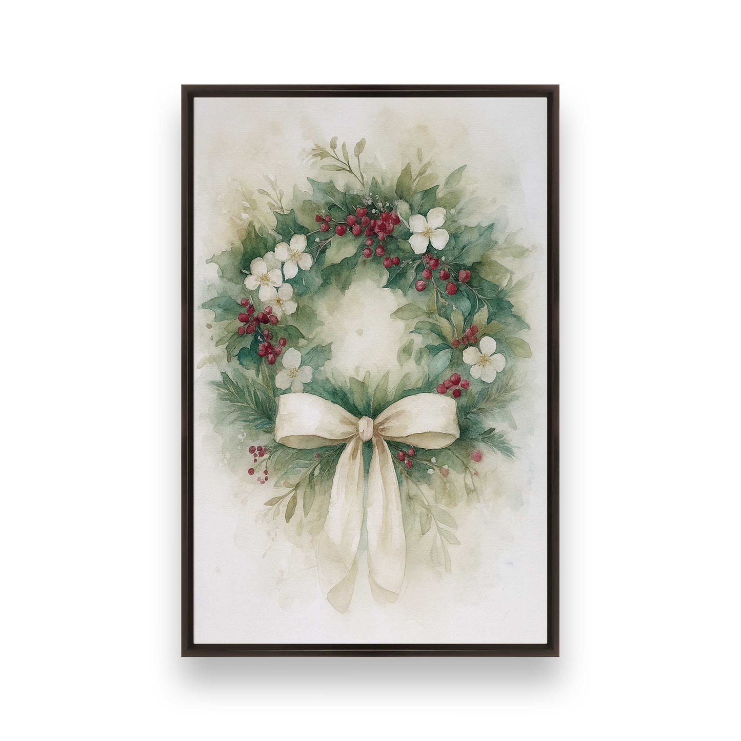 [Color:Espresso], Picture of art in an Espresso frame