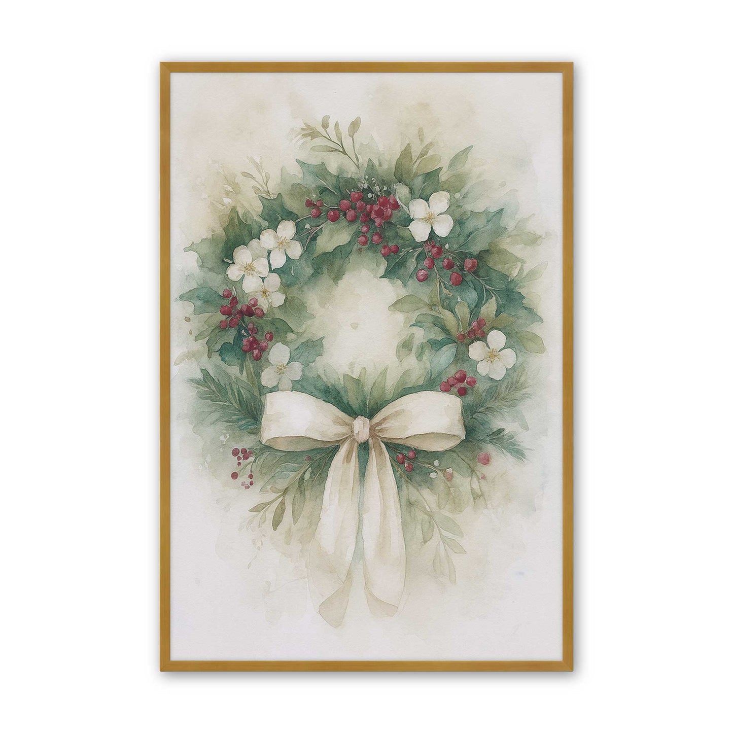 [Color:Polished Gold], Picture of art in a Polished Gold frame