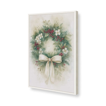 [Color:Opaque White], Picture of art in a Opaque White frame of the corner