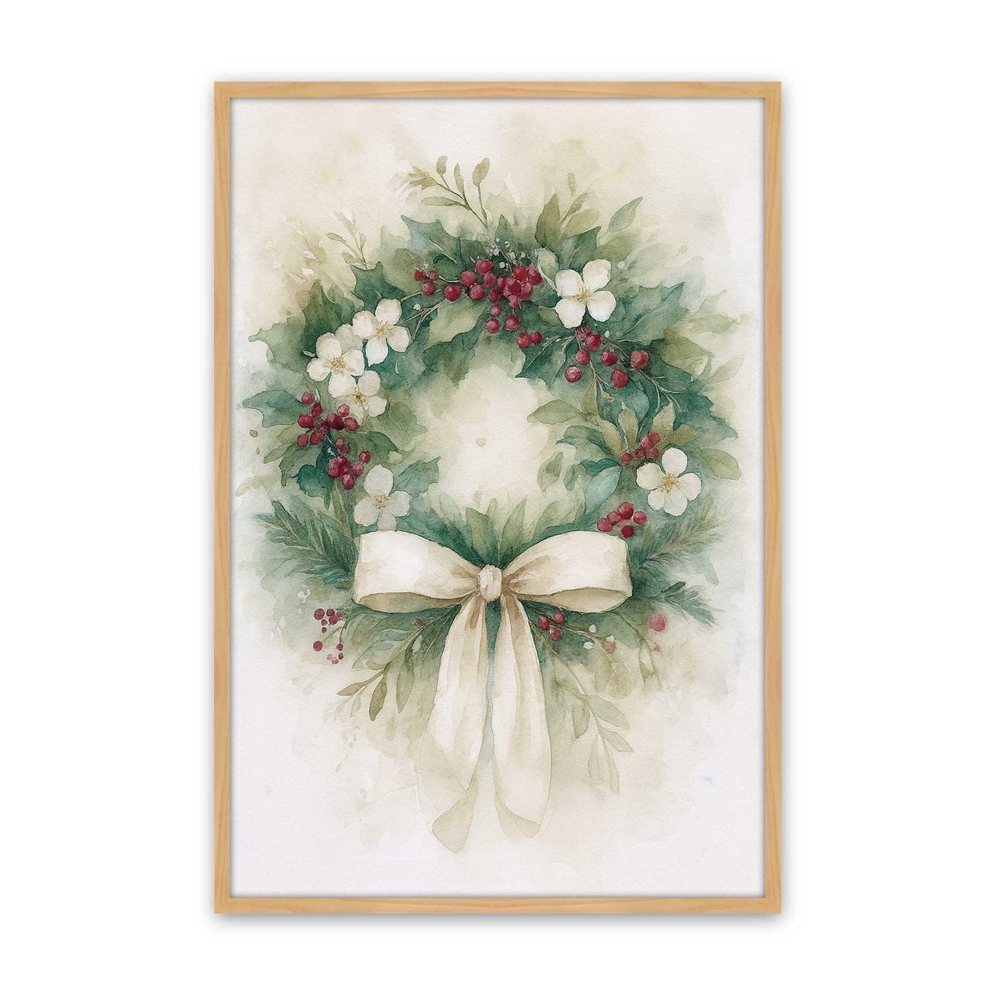 [Color:American Maple], Picture of art in a American Maple frame