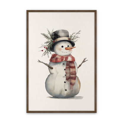 [Color:Walnut], Picture of art in a Walnut frame