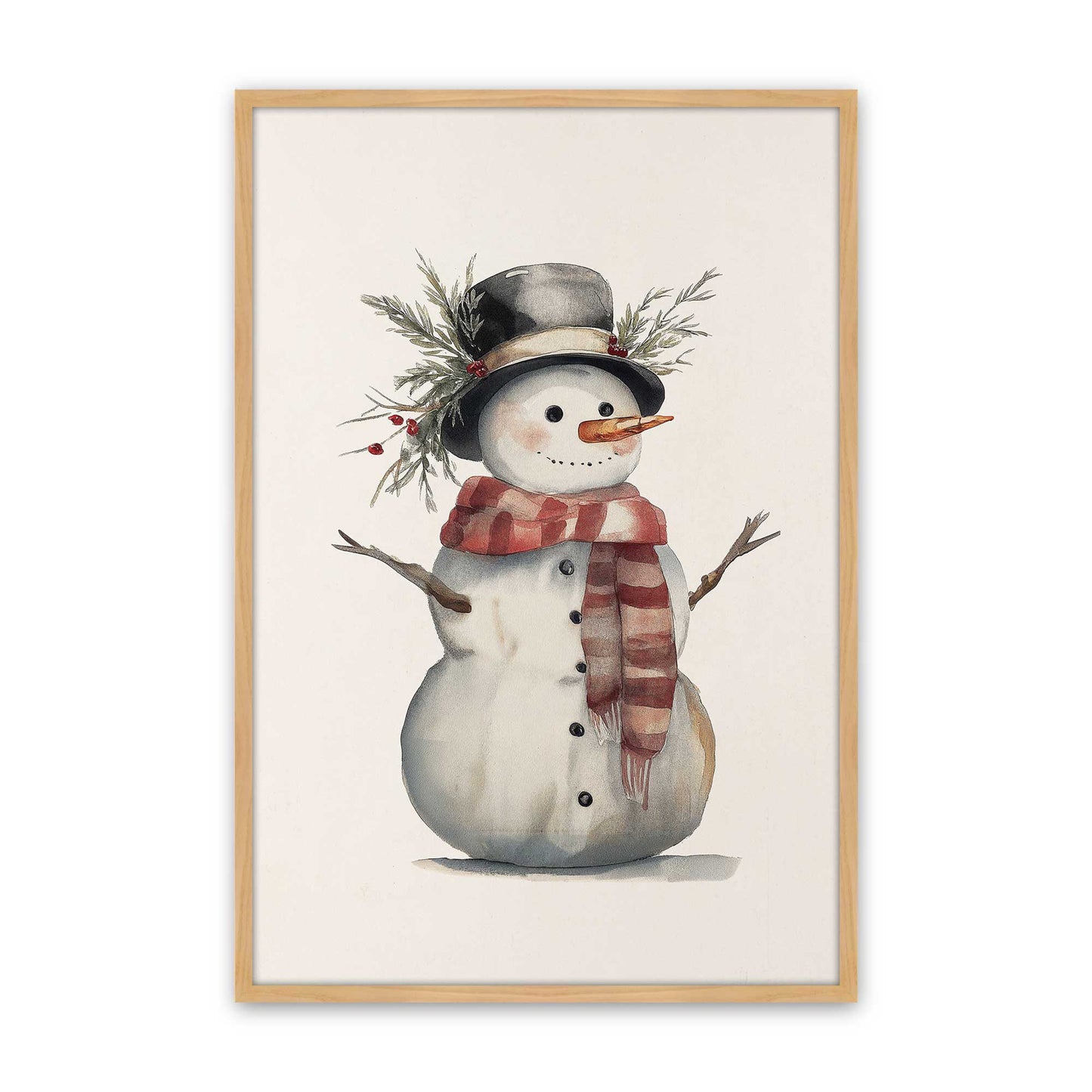 [Color:American Maple], Picture of art in an American Maple frame