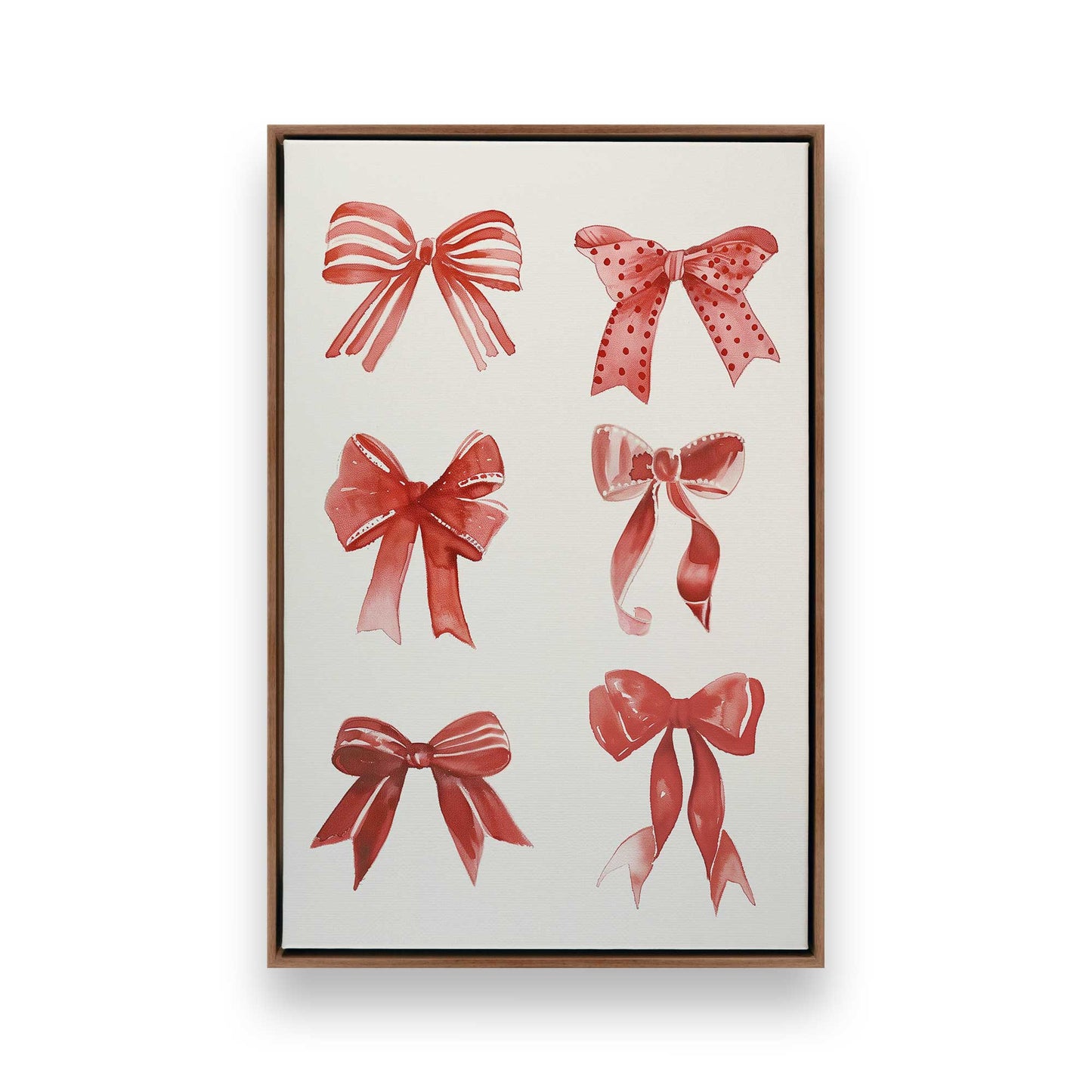 [Color:Walnut], Picture of art in a Walnut frame