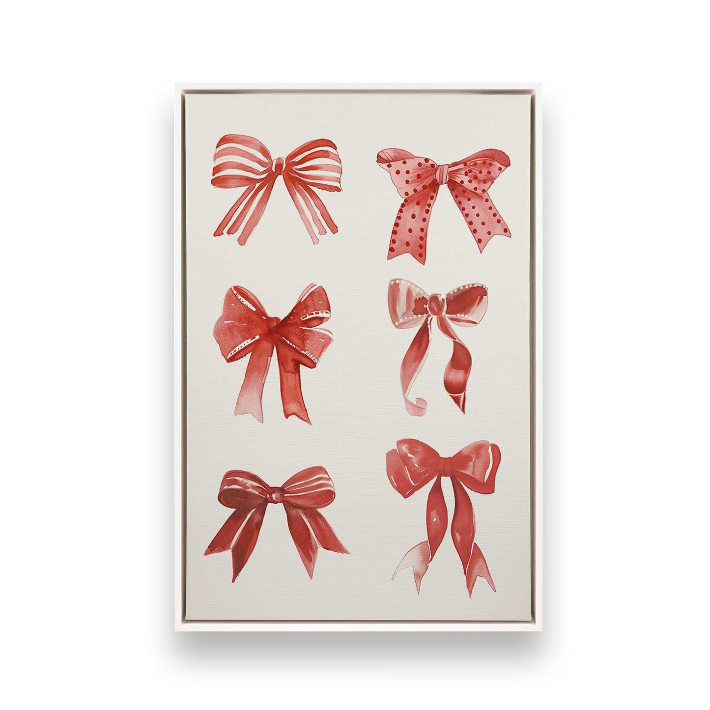 [Color:Opaque White], Picture of art in a White frame