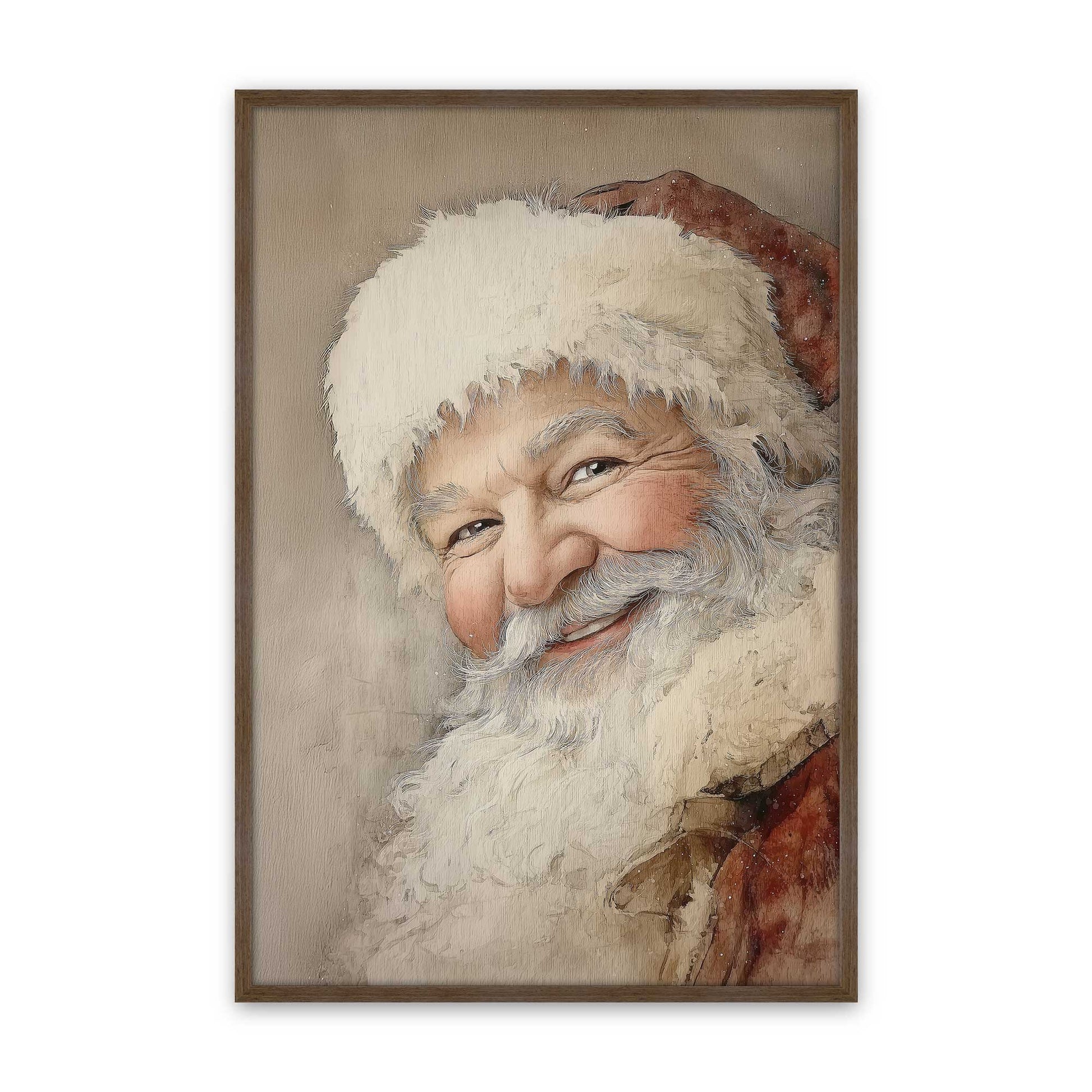 [Color:Walnut], Picture of art in a Walnut frame