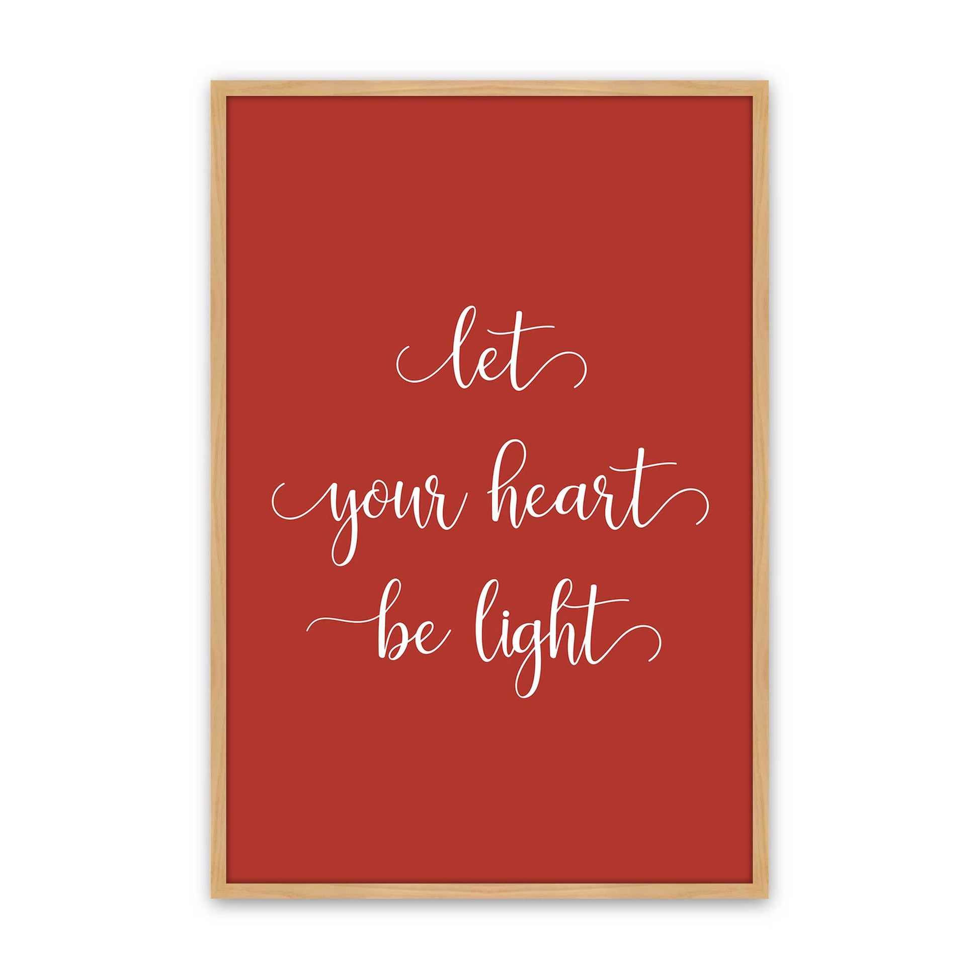 [Color:American Maple], Picture of art in a American Maple frame