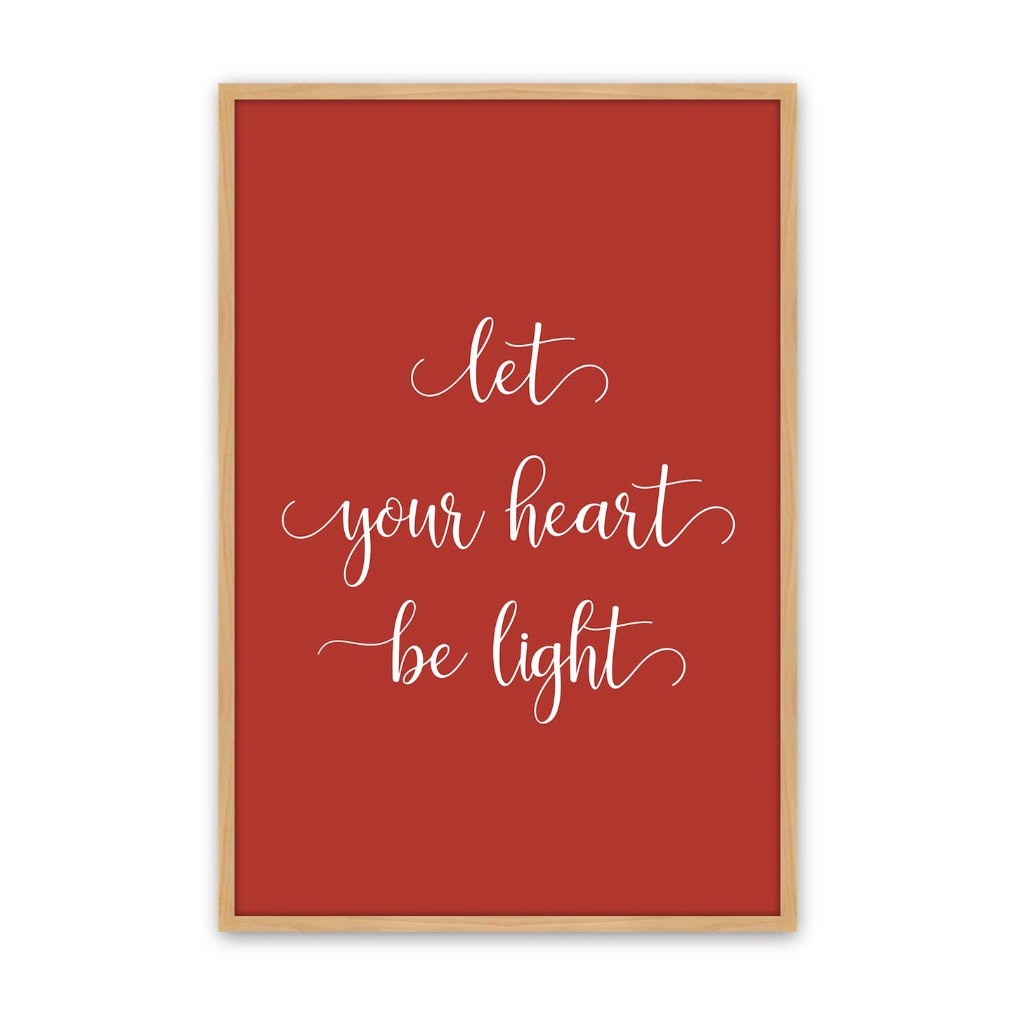 [Color:American Maple], Picture of art in an American Maple frame