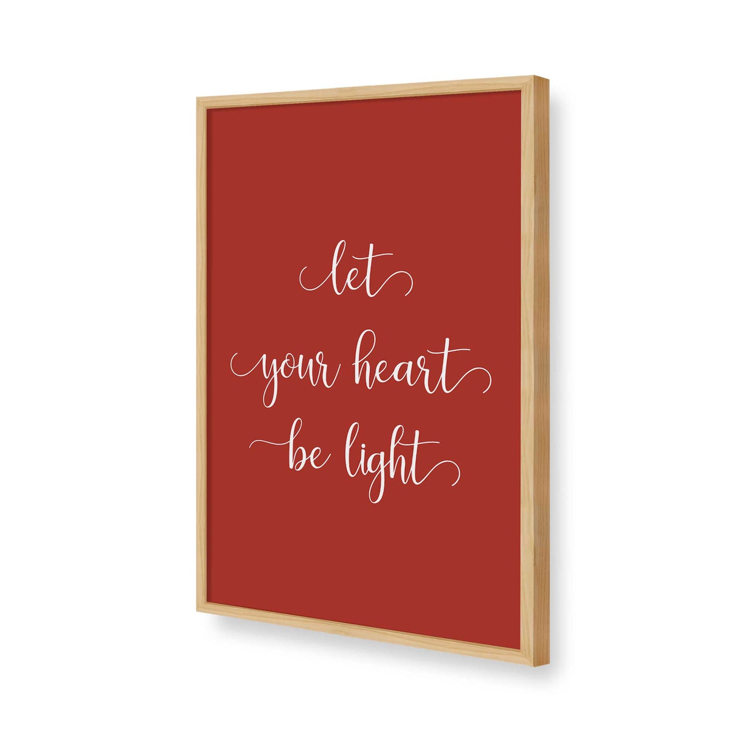 [Color:American Maple], Picture of art in a American Maple frame of the corner