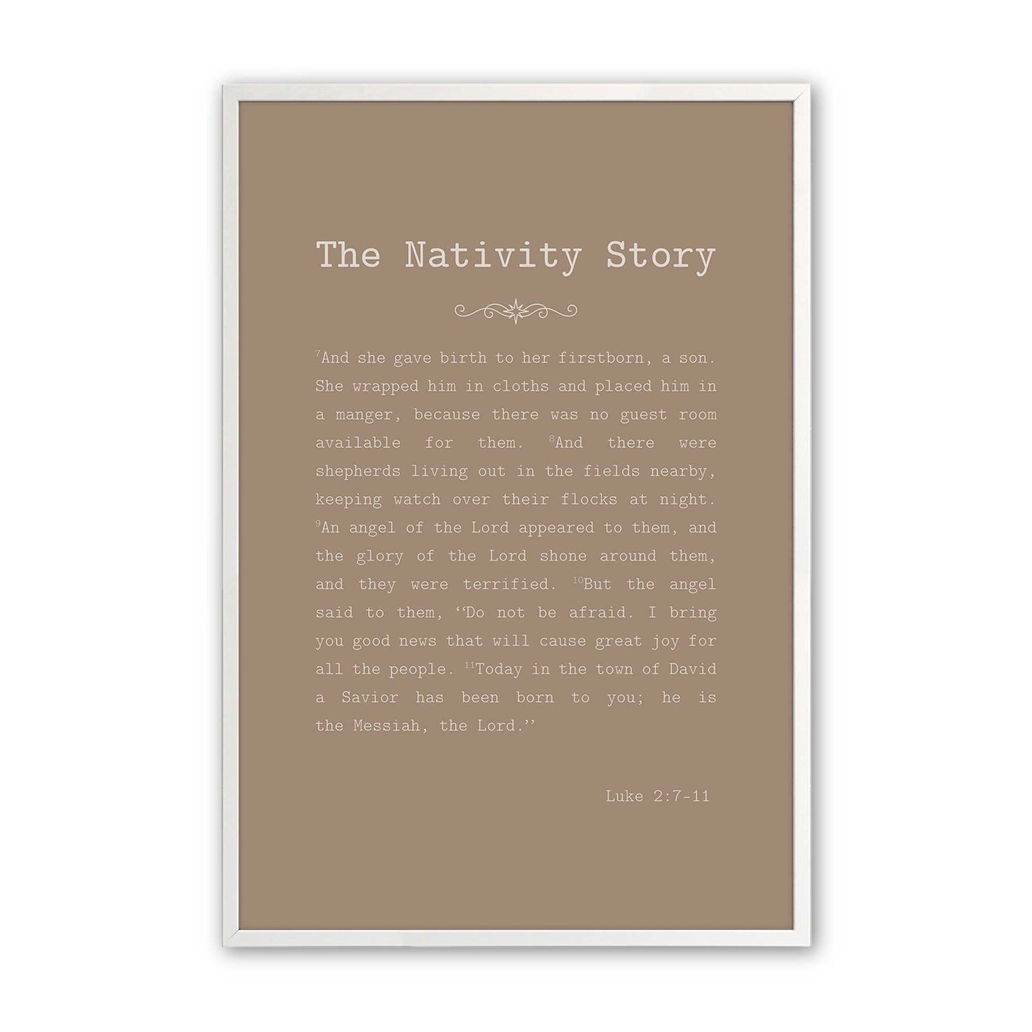 [Color:Opaque White], Picture of art in an Opaque White frame