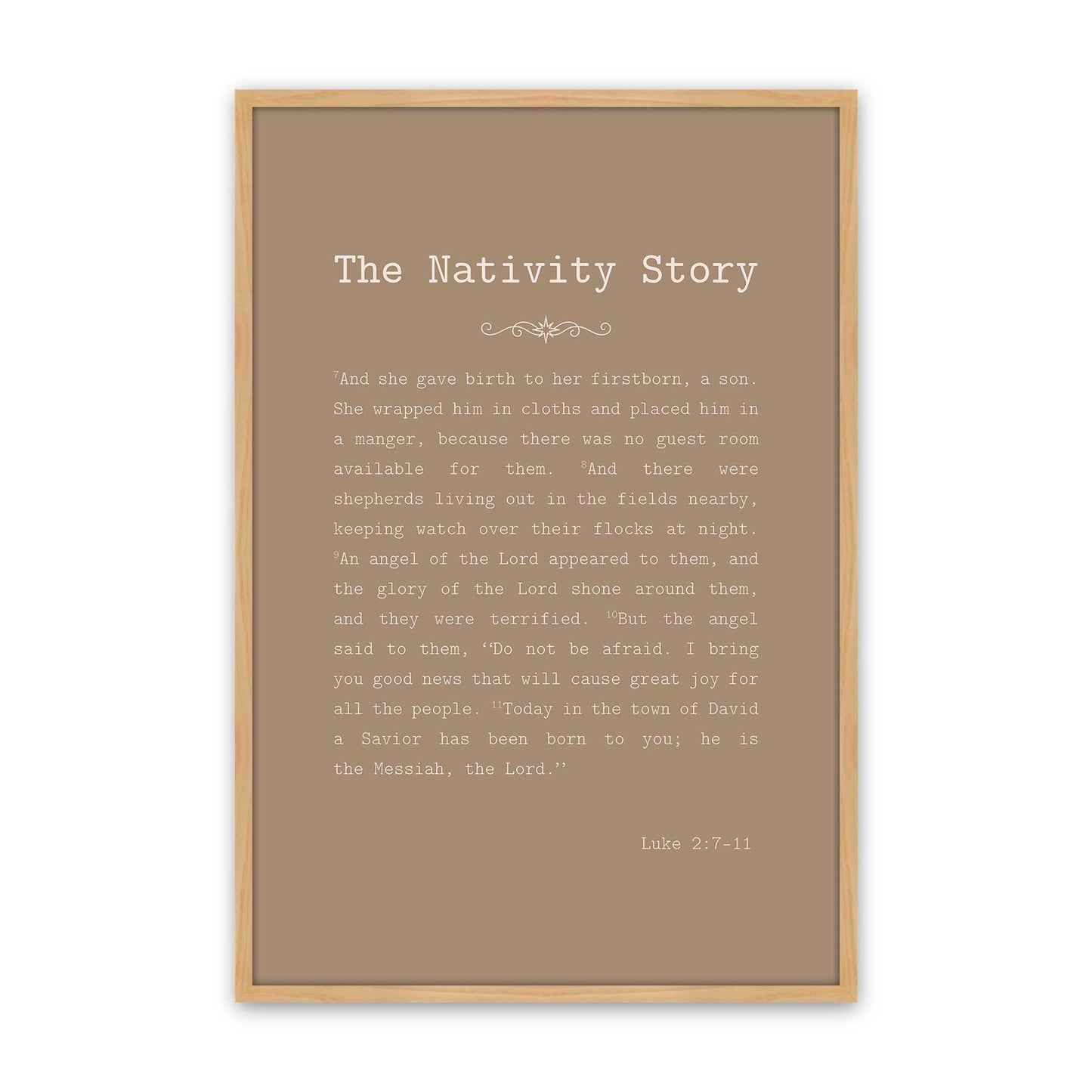 [Color:American Maple], Picture of art in a American Maple frame