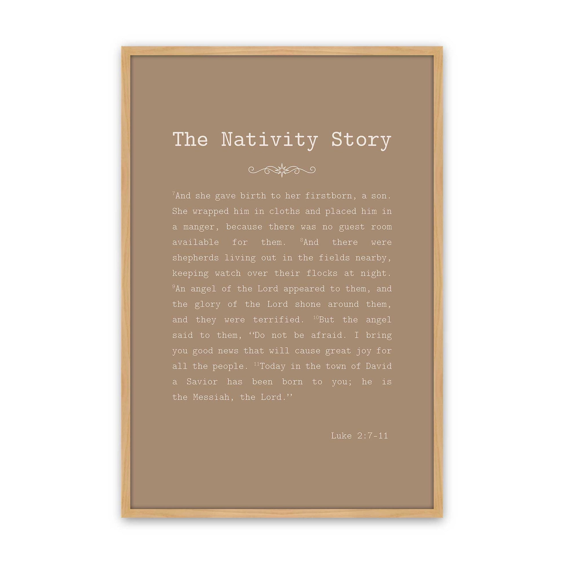 [Color:American Maple], Picture of art in a American Maple frame