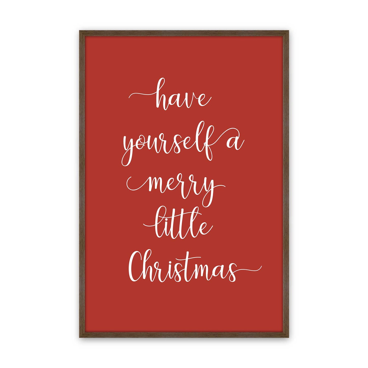 [Color:Walnut], Picture of art in a Walnut frame