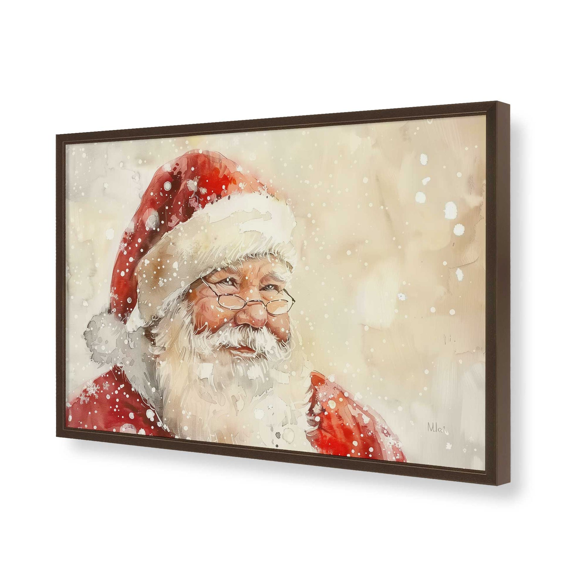 [Color:Belvinder Brown], Picture of art in a Belvinder Brown frame of the corner