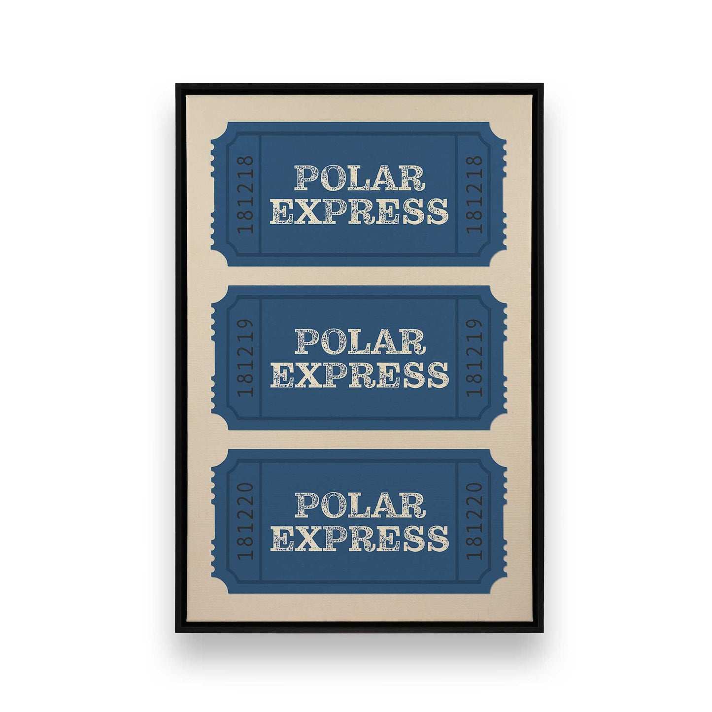 [Color:Satin Black], Picture of art in a Satin Black frame