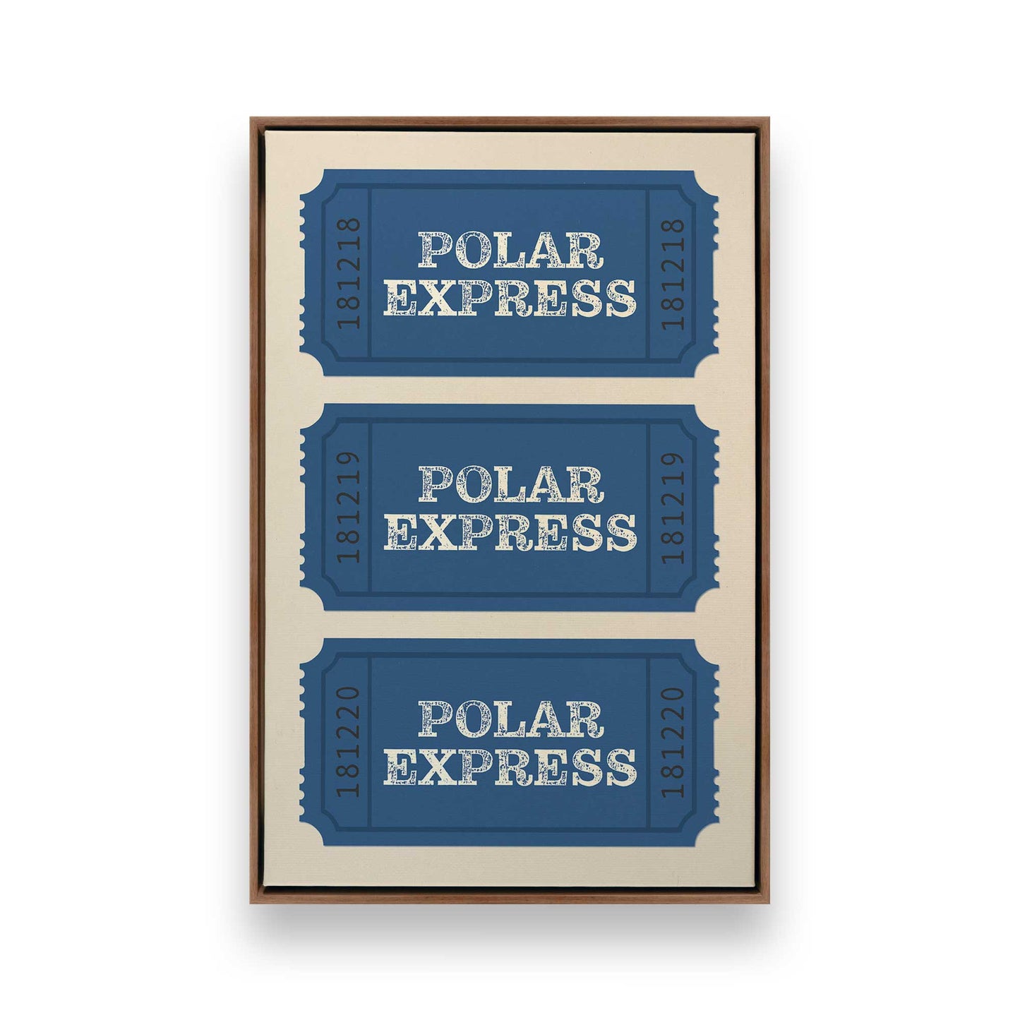 [Color:Walnut], Picture of art in a Walnut frame