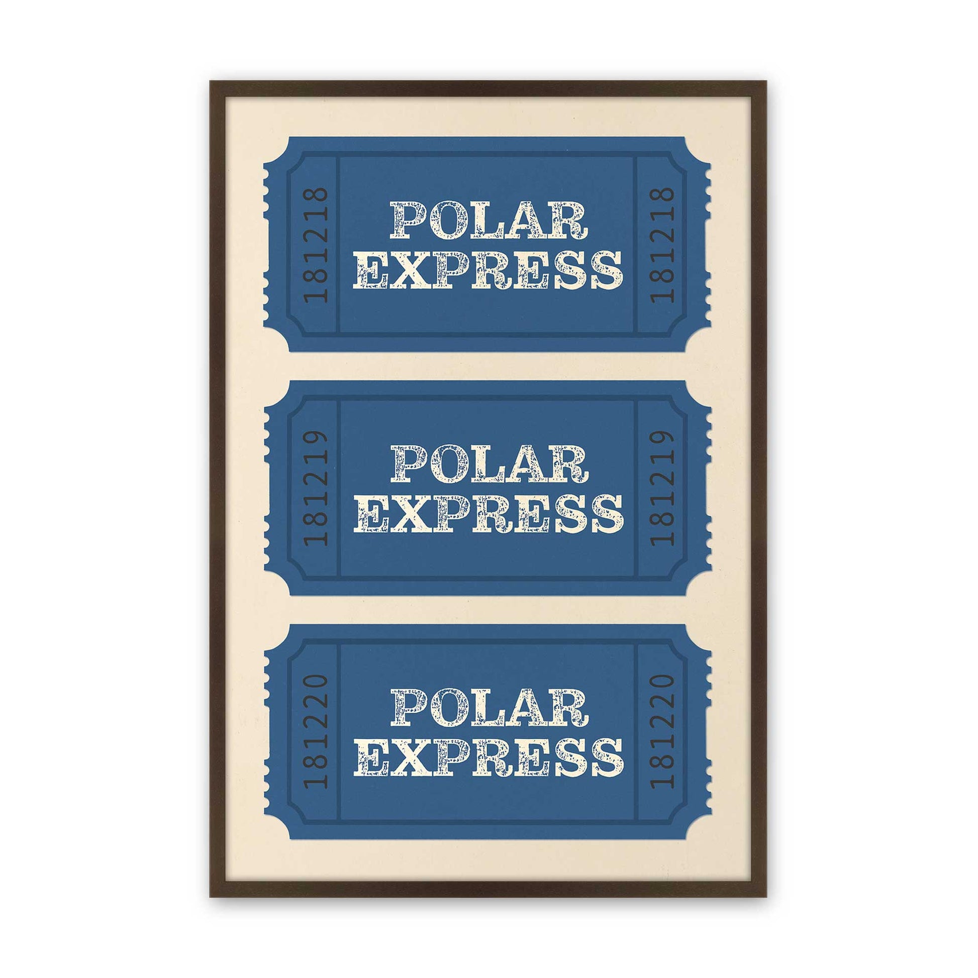 [Color:Brown], Picture of art in a Brown frame