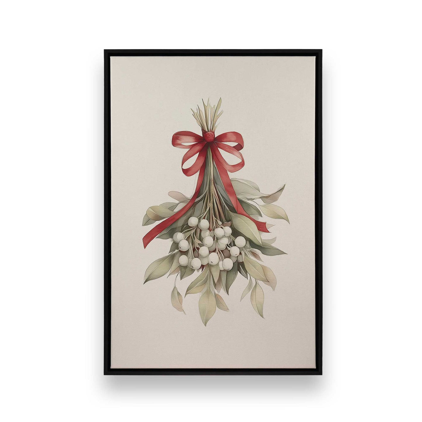 [Color:Satin Black], Picture of art in a Satin Black frame