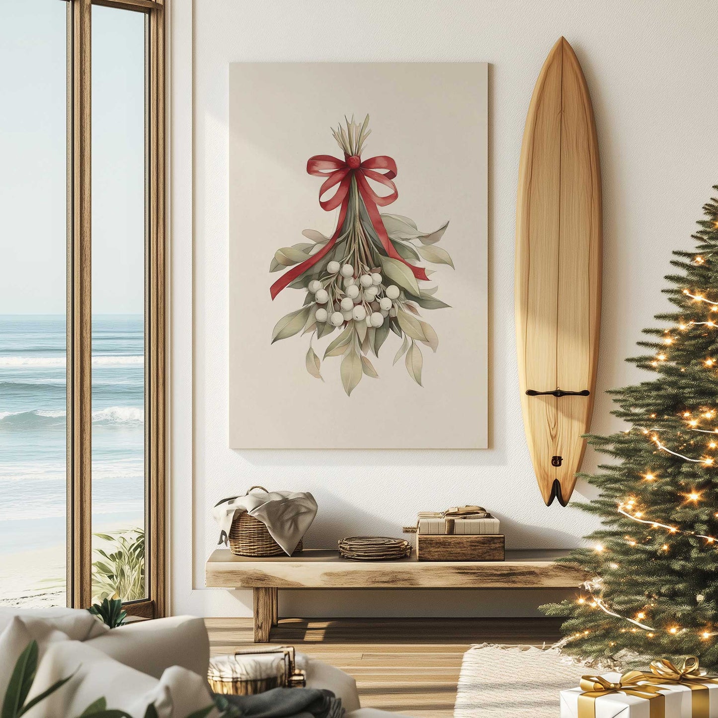 Picture of art in a room