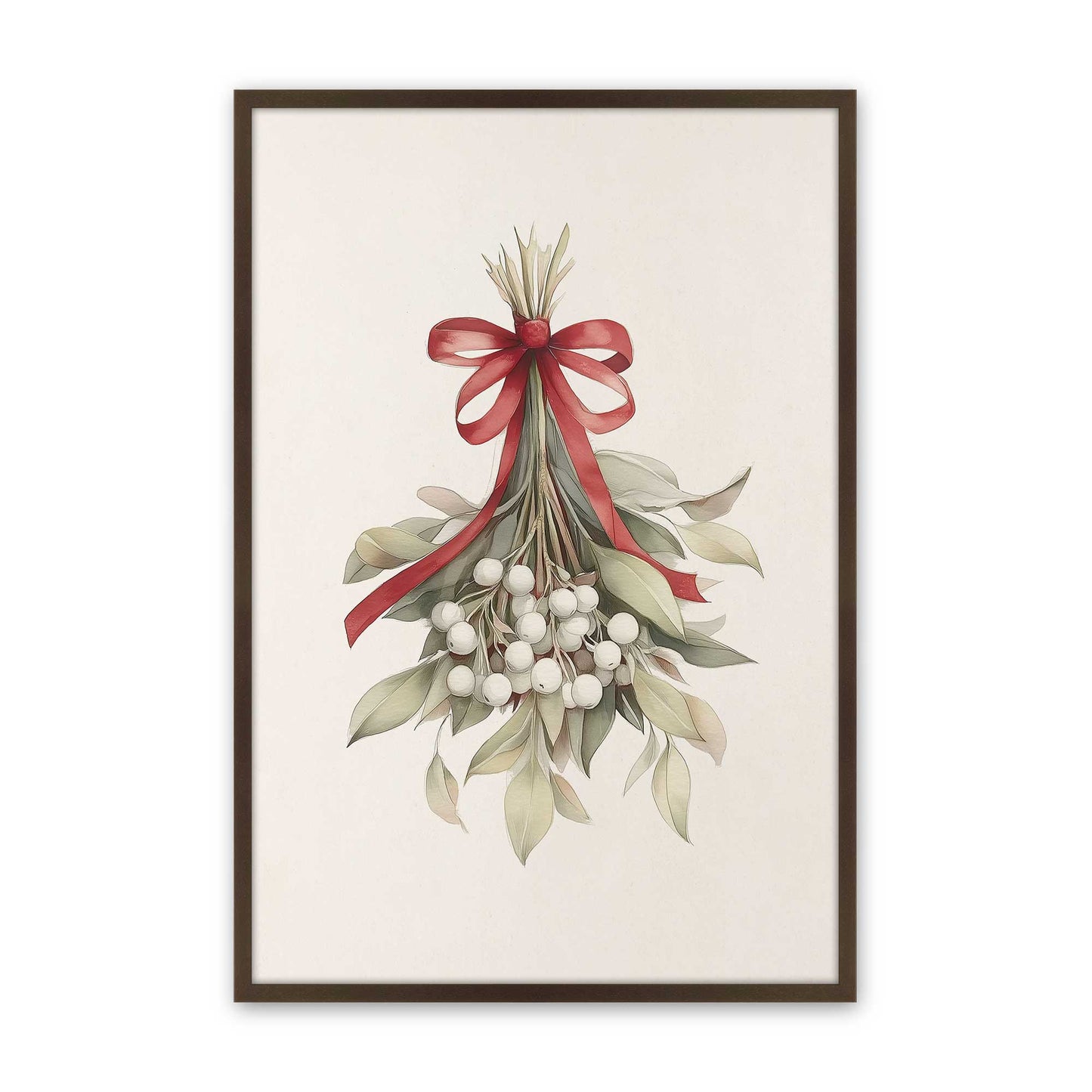 [Color:Belvinder Brown], Picture of art in a Belvinder Brown frame