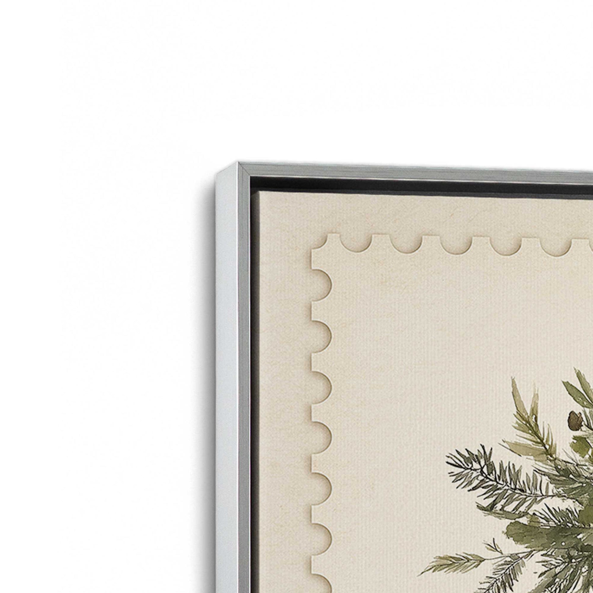 [Color:Polished Chrome], Picture of art in a Polished Chrome frame at an angle