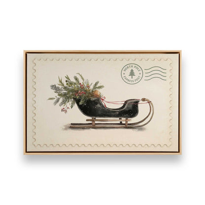 [Color:American Maple], Picture of art in a American Maple frame