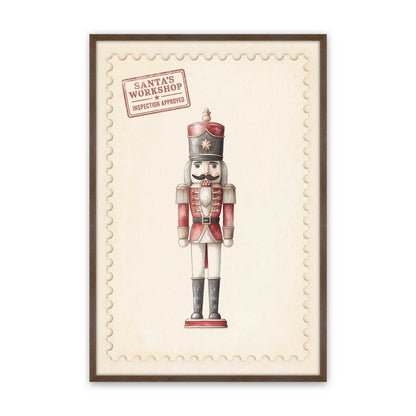 [Color:Walnut], Picture of art in a Walnut frame