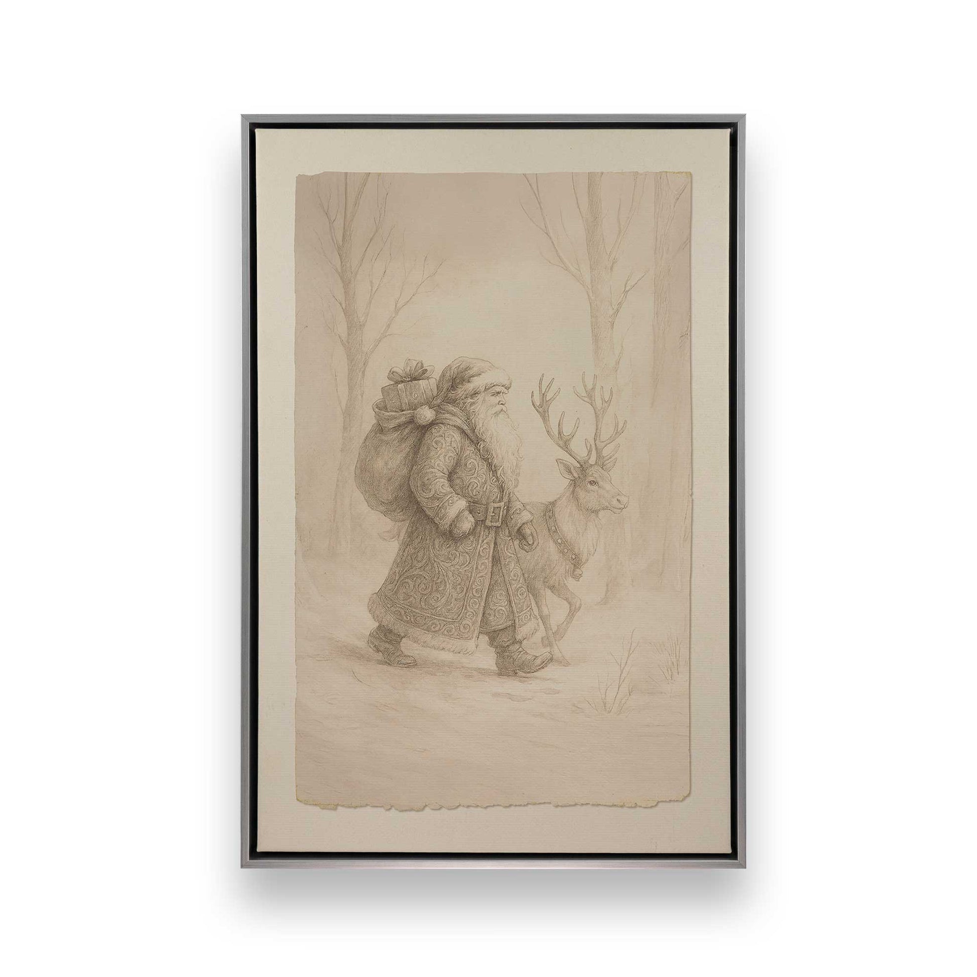 [Color:Polished Chrome], Picture of art in a Polished Chrome frame