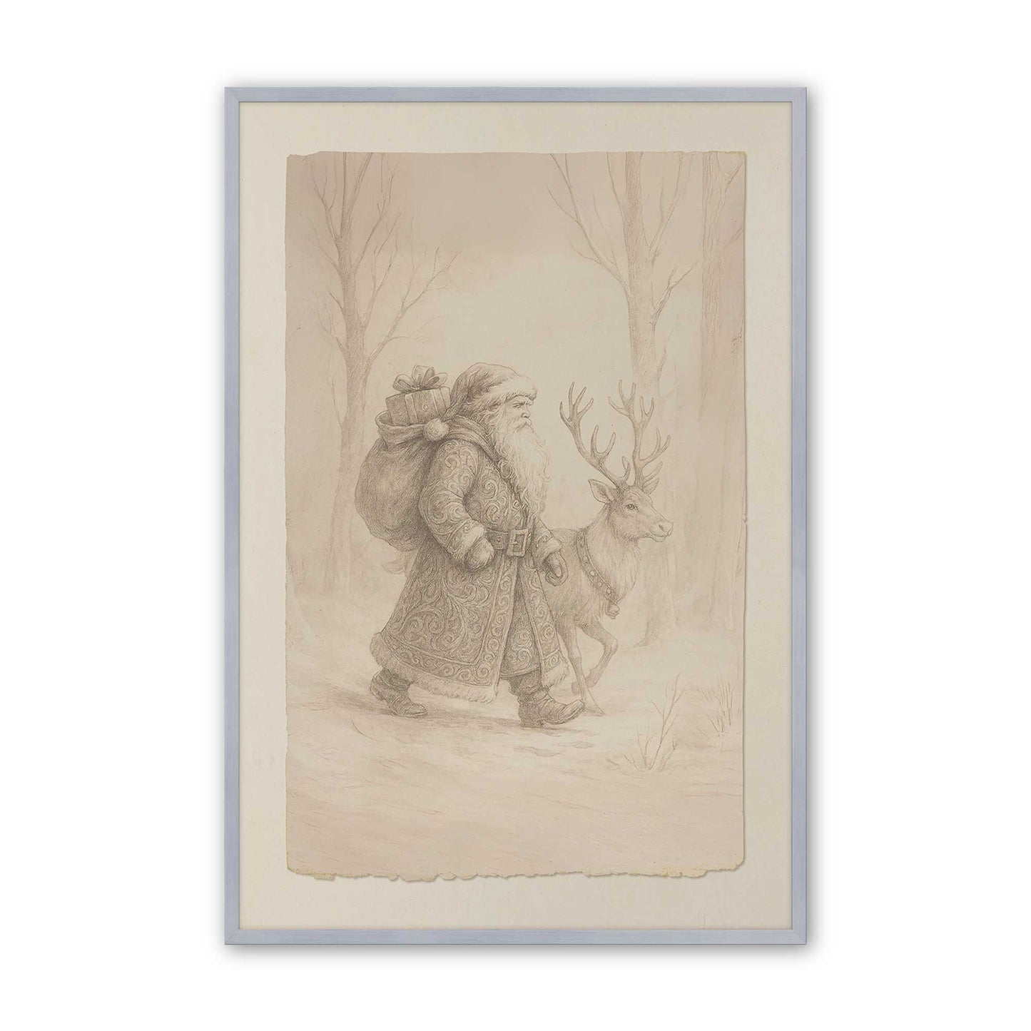 [Color:Polished Chrome], Picture of art in a Polished Chrome frame