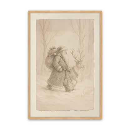 [Color:American Maple], Picture of art in a American Maple frame