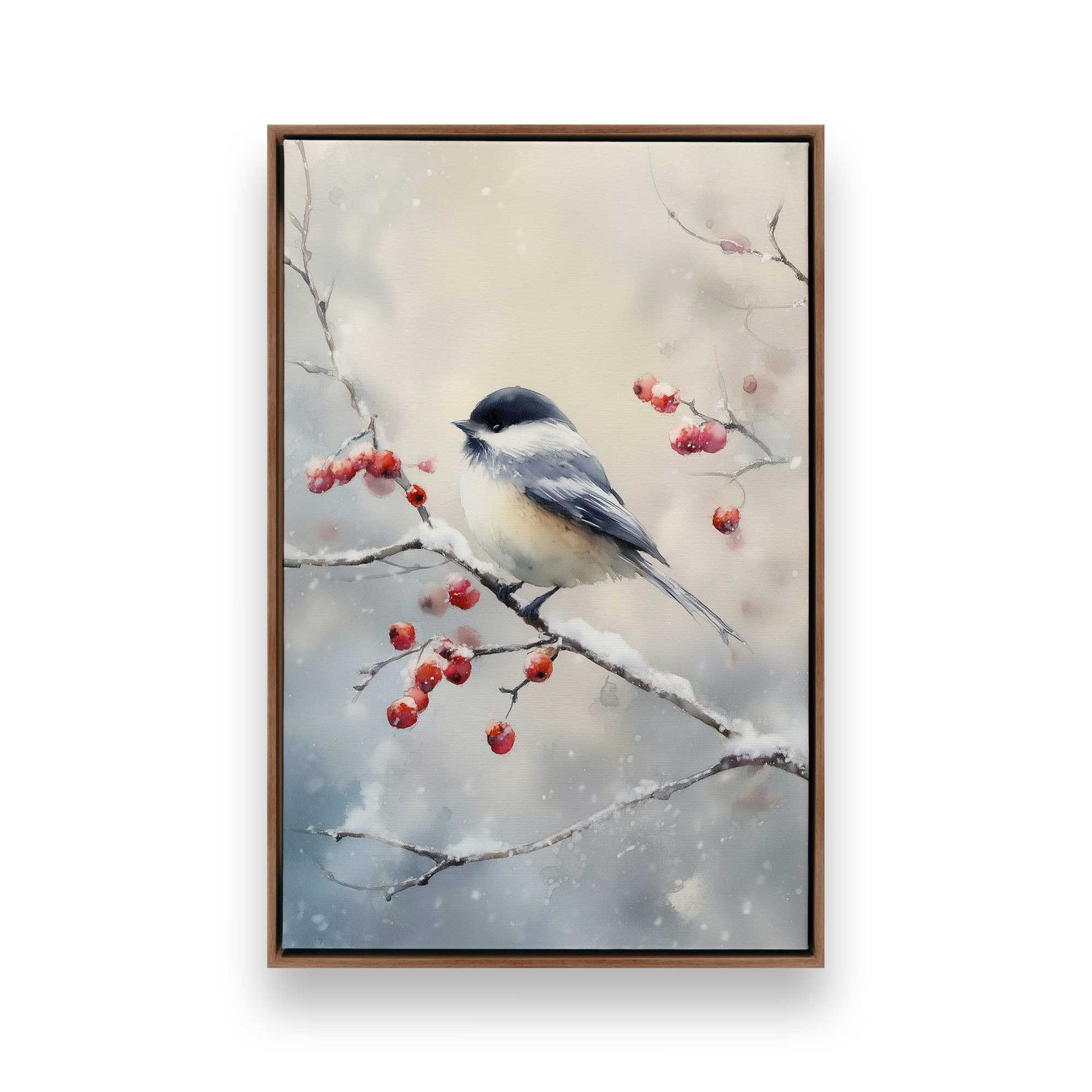 [Color:Walnut], Picture of art in a Walnut frame