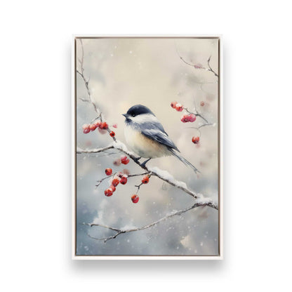 [Color:Opaque White], Picture of art in a White frame