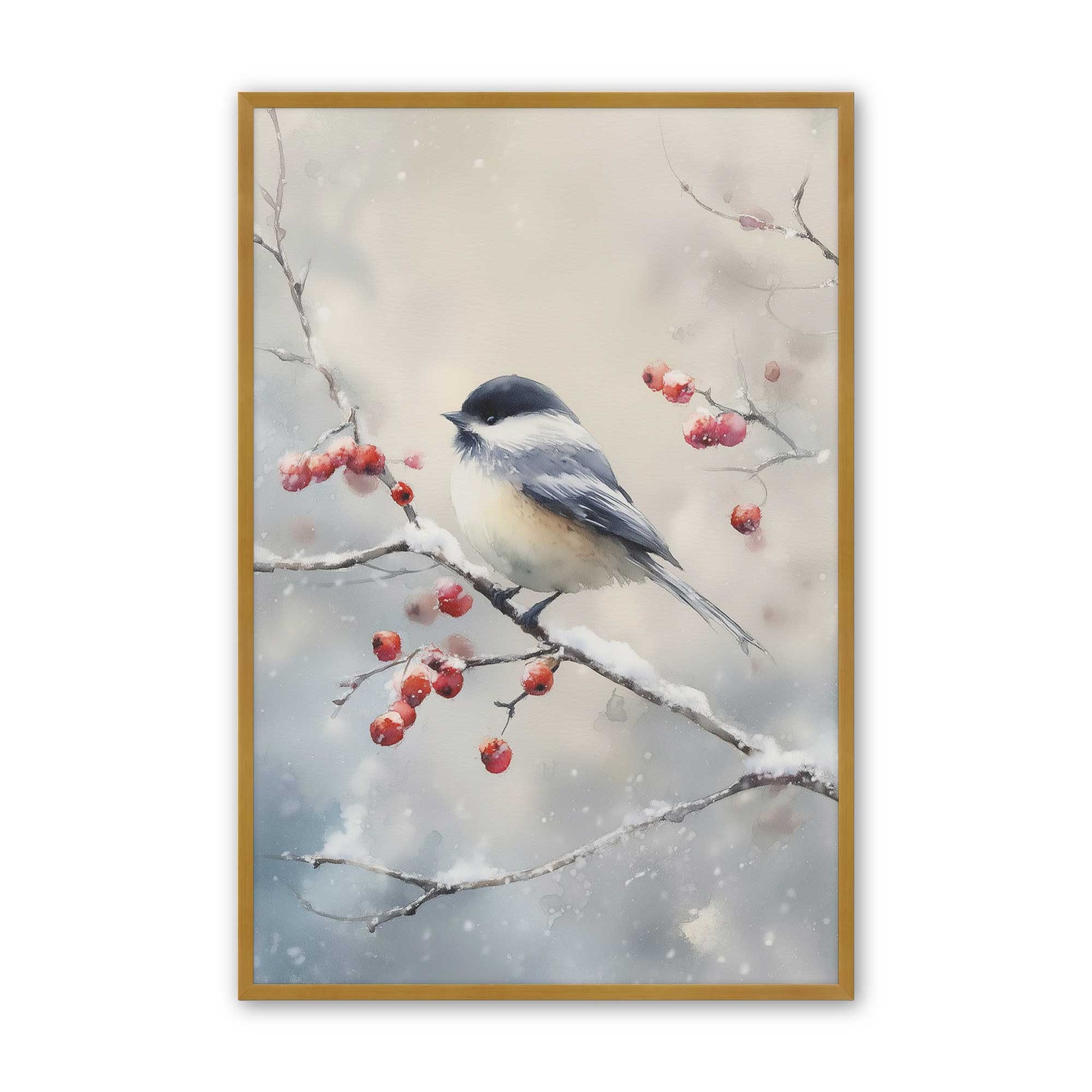 [Color:Polished Gold], Picture of art in a Polished Gold frame