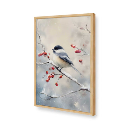 [Color:American Maple], Picture of art in a American Maple frame of the corner
